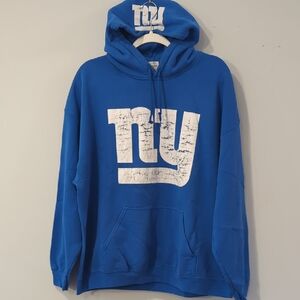 NY Giants Hoodie Blue‎ size XL